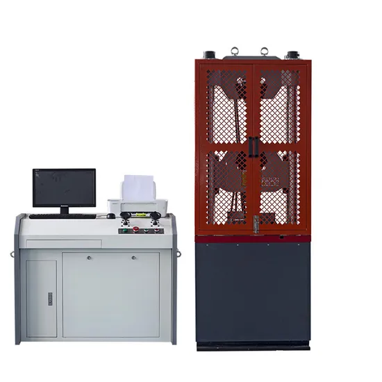 Waw 1000kN ISO ASTM Computer Controlled Hydraulic Servo Universal Tensile Compression Bending Testing Test Machine Price for Metal Rope Cable Material Test