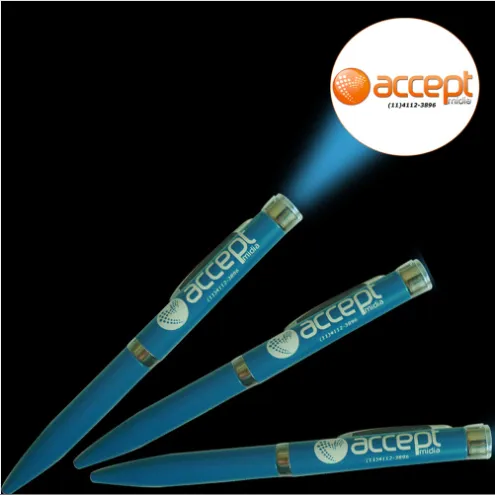 Manufacturer Personalized Custom Presidential Campaign Business Gift Wedding Gift LED Color Projection Pen