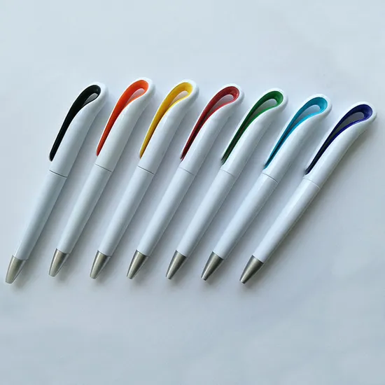 Promotion Printing Logo White Color Ballpen
