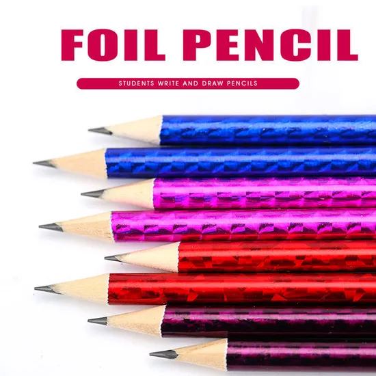 Factory Custom Bulk Colored Round Pencils Hb Standard Pencils Wooden Pencils