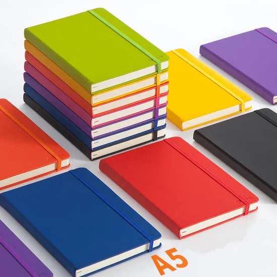 Custom Stationery A5 PU Leather Hardcover Spiral Moleskine Diary Paper Journal Notebook