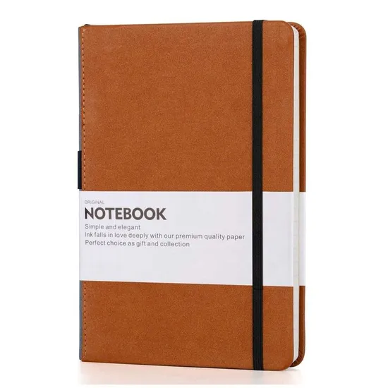 Elegant PU Leather A4 A5 Notebooks for 2025 Planning
