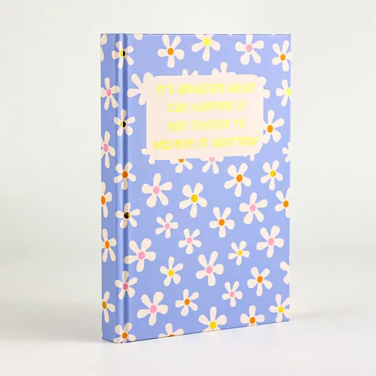 Luxury Custom Hardcover Spray Edges Notebook Planner for Children