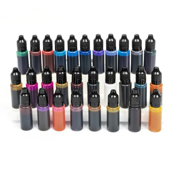 Vibrant Alcohol-Based Inks for Resin Petri Dish, Concentrated Alcohol Paints Color