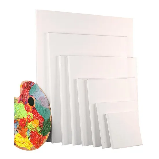 Wholesale 100% Cotton Stretched Canvas with Frame for Painting