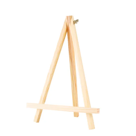 7*12.5cm Affordable Wooden Art Easel for Hobbyists - Reliable and Versatile Easel for Beginners and Enthusiasts