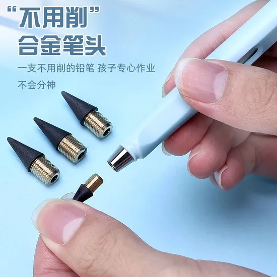 Black Science and Technology Without Sharpening Pencils Without Ink Students Eternal Positive Posture Pencil