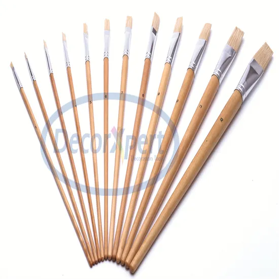 High Quality Art Paint Brush Set, Promotional Art Paint Brush Set Factory