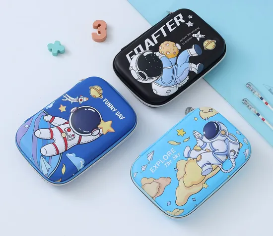 Pencil Pouches for Girls Lovely Practical Storage Unicorn EVA Pencil Case