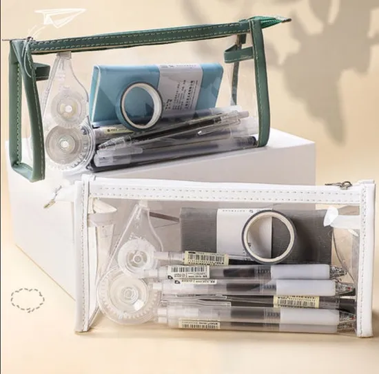 Pen Bag Made of PVC Customized Color Pencil Case