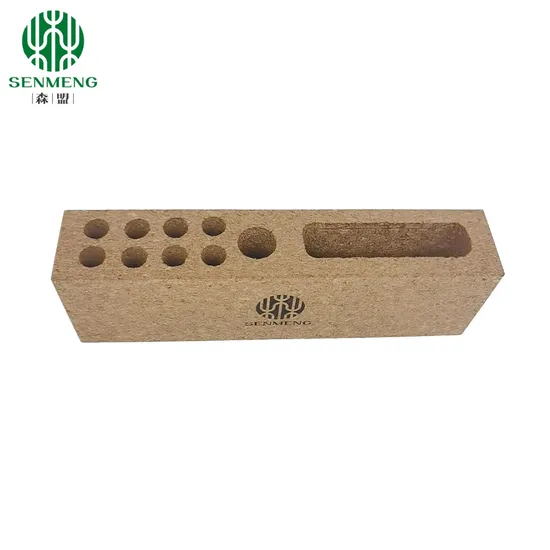 Natural Custom Logo Hot Sale Cork Decorative Pen Cork Organizer