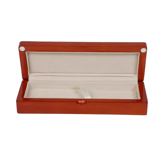 High Gloss Piano Finish Wooden Pen Storage Packing Display Gift Box