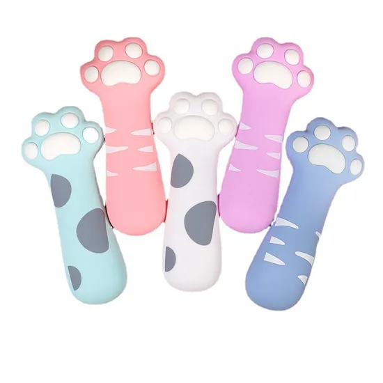 Cat Paw Silicone Pensil Case Storage Bag for Students Stationery Case Gifts