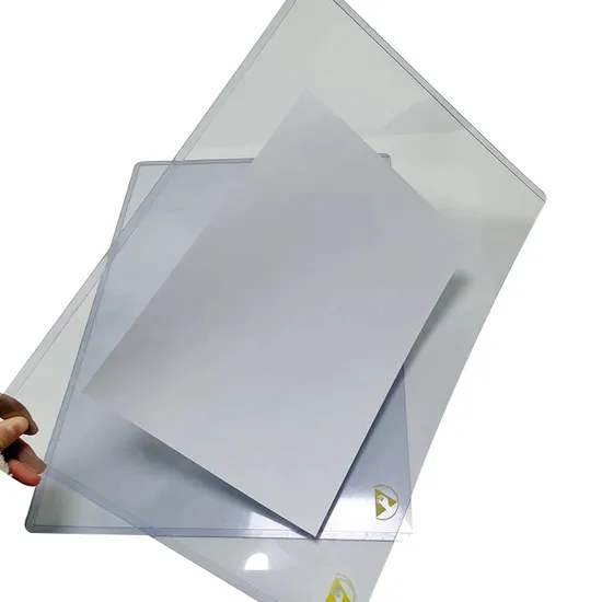 Transparent ESD File Folder Antistatic Products Antistatic ESD Document Holders