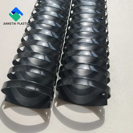 Jiangtai Cheap Factory Price Plastic Binding Binder Comb Ring for Sale