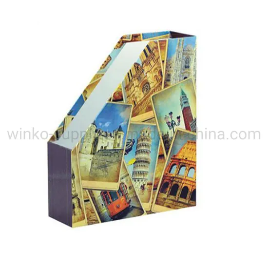 Fancy Printing Paper File Folder for Desktop Office Stationery