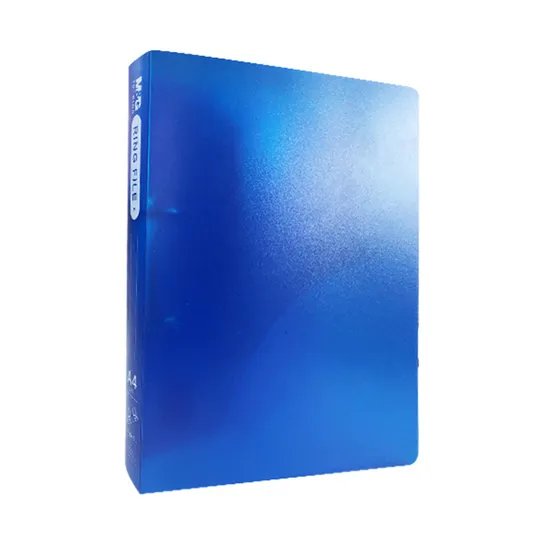 Office Supply Stationery Premium PP Material Binder D Ring File Folder