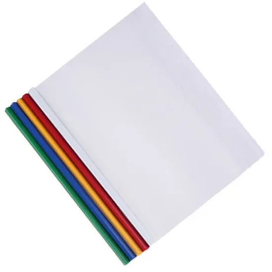 Wholesale Top Sale Durable PVC PP Slide Binder Transparent Folders Plastic File A4 Clear Easy Office Slide File Cover