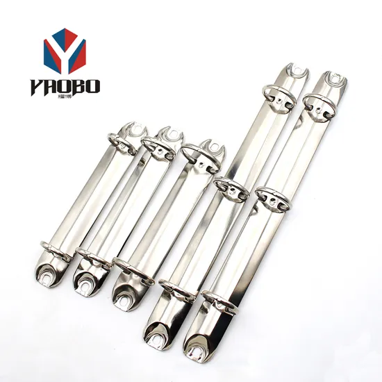 Metal Ring Binder Mechanism File Book Clip Loose Ring Binder for Paper Folder