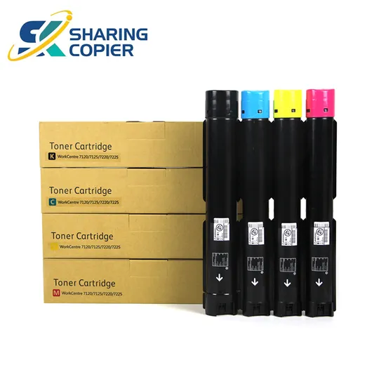 Office-Supplies Japan Refill Compatible Color Xerox Toner C7120 for Workcentre 7120 7125 7220 7225 Copier Toner Cartridge Wc7120