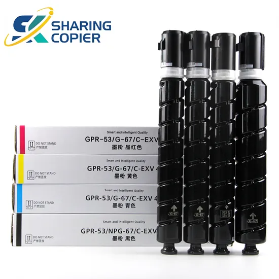 Photocopier Color Toner G67/Gpr53/Cexv49 for Use in IR C3320/C3325/C3330 Canon G67 Toner