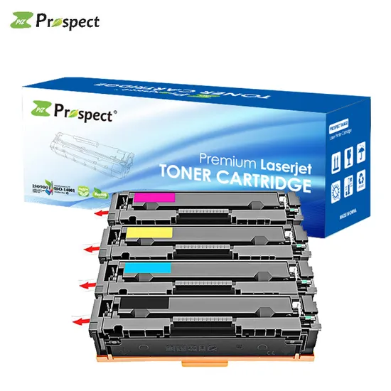 Prospect Factory Wholesale Laser Compatible Printer Color Toner Cartridge HP for 125A 117A 118A 130A 131A 201A 203A 204A 205A 207A 215A 304A 305A 415A