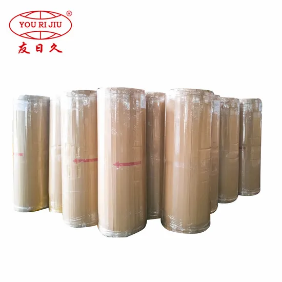 Yourijiu BOPP Adhesive Jumbo Roll Tape Clear Transparent Packing Print Custom Stationery Tape Factory Price Dark Brown and Colorful Package