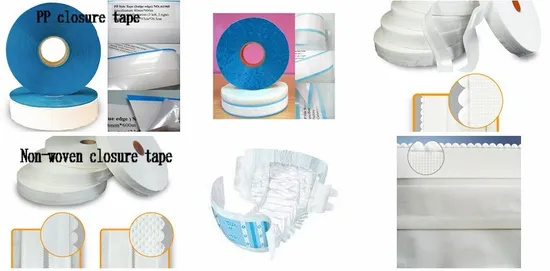 Elastic Waistband Baby Diaper Machine with Ce Approved