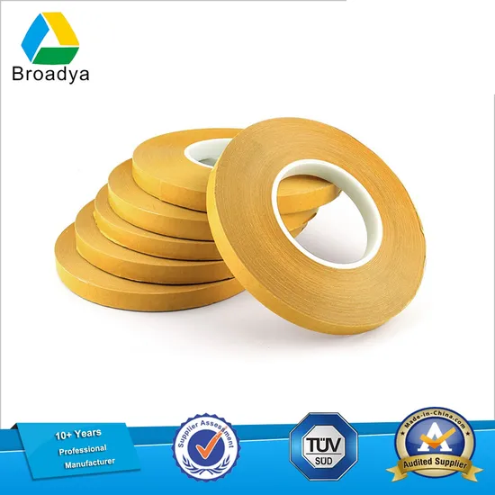 Strong Solvent Adhesive Two Face Pet Tape for Car Industry