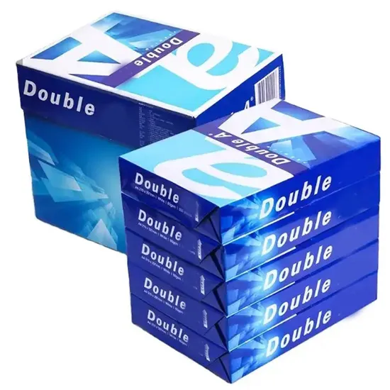 Wholesale A4 Printing Copy Paper 70GSM 75GSM 80GSM Bond Paper Rolling Photo Plotter Tracing Office Ream Jumb Roll Double a 80 GSM Grams 80g Paper