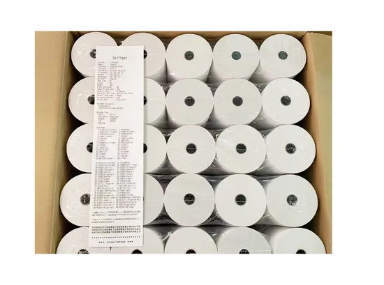 Factory Customized Factory Price BPA Free 57mm 80mm Thermal Paper Rolls Manufacturer