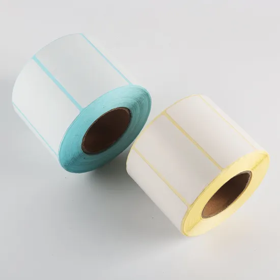 Wholesale Custom Printing Roll 4X6 Inch Direct Thermal Labels Clear Label Self Adhesive Sticker Shipping Label