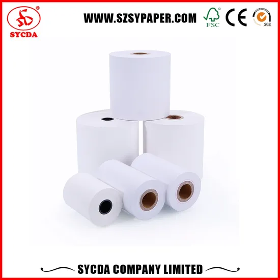 Wholesale 65g Bank Paper Thermal Till Paper Rolls