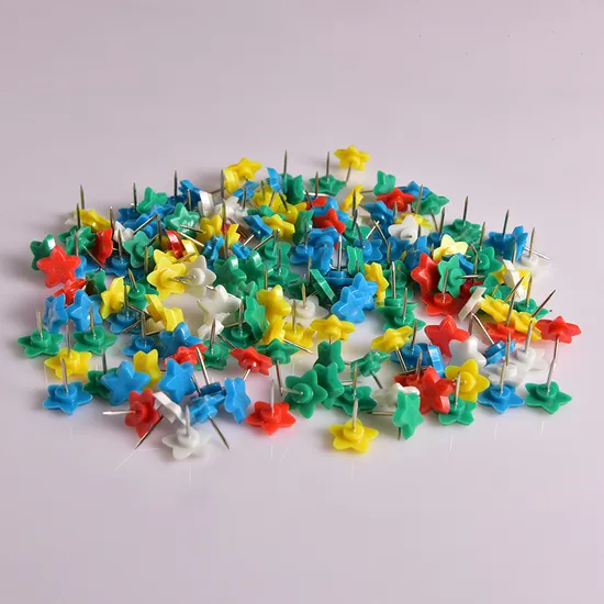 Creative Office Pushpin Lovely Star-Shaped Thumbtack Stationery Push Pins