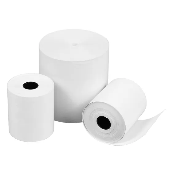Black Printing Cashier Paper Roll Thermal Ocb Rolling Paper Thermal Paper Roll for Supermarket Bank POS