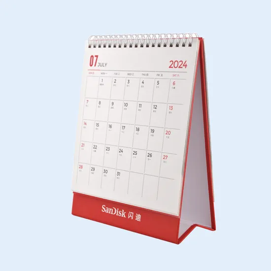 Manufacturer Wholesale Wall Calendar and Desk Calendar