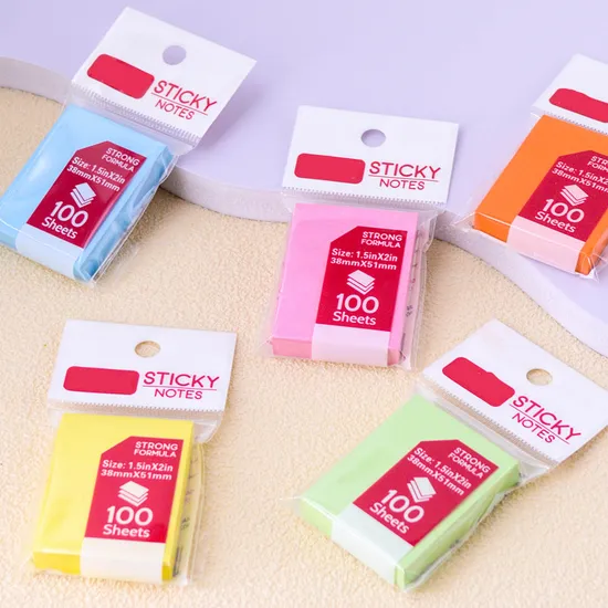 Customize Stationery School Supplies Paper Stickers Index Posted Pad Custom Memo Pad Sticky Notes