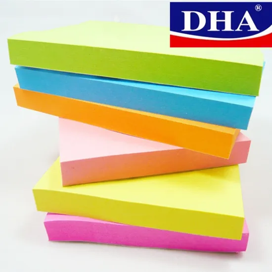 Wholesaler Self-Adhesive and Customized Note Sticky Notes Dh-9704