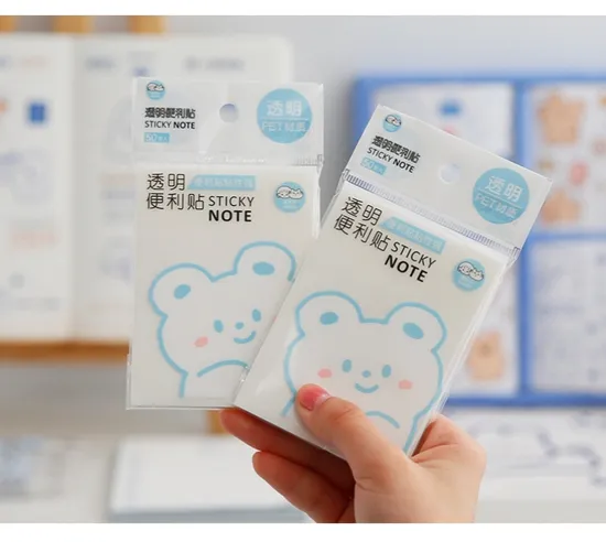 Creative Semitransparent Pet Sticky Notes