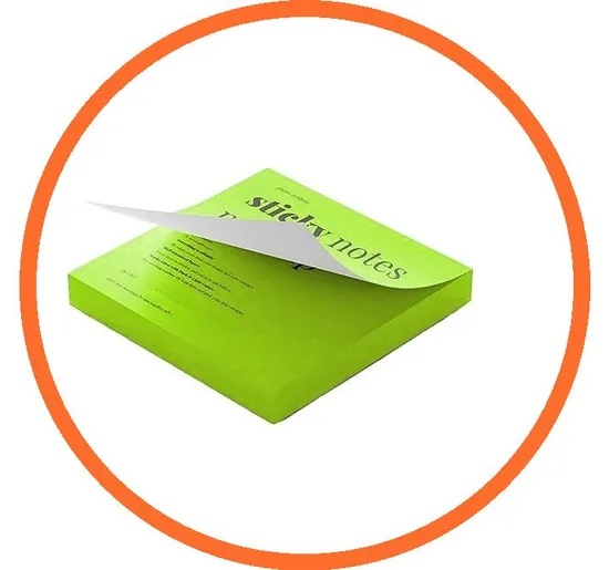 Customized Mini Daily Planner Memo Note Pad Custom Transparent Paper Pads Sticky Pad Note Pad