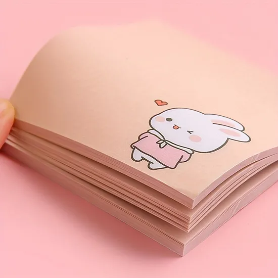 Promotional Convenient Cartoon Portable and Easy to Tear Sticky Notes