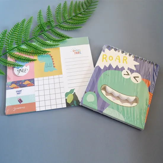 Office Supply Stationery Sticky Note Book Hard Cover Promotion Gifts Memo Pad Custom Kawaii Sticker