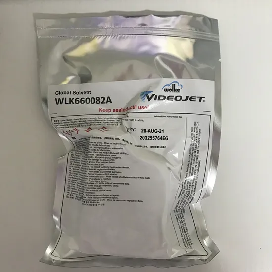 Videojet Original Solvent Ink Wlk660082A Black Fastdry Ink 42ml for Videojet Tij Inkjet Printer