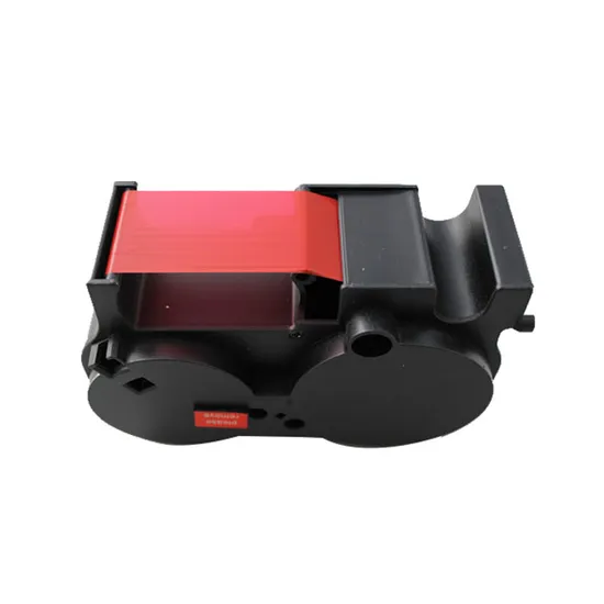 Compatible Pitney Bowes Fluorescent Red Color Ink Thermal Ribbon Cartridge