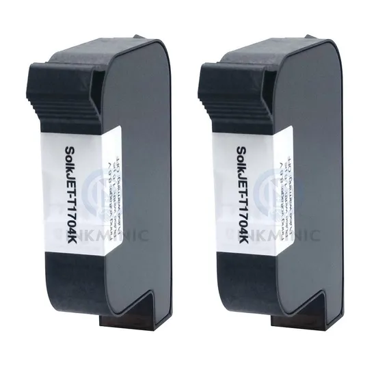 Made in Vietnam Original Solkjet-T1704K Half an Inch Ink Cartridges