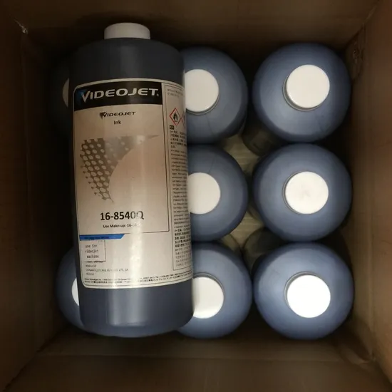 100% Original Videojet 16-8540q 16-845q 16-3601q Ink and Make up Fluids for Cij Printers