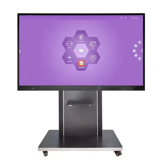 65 Inch Interactive Flat Panel Touch Screen Whiteboard Smart Board with OPS