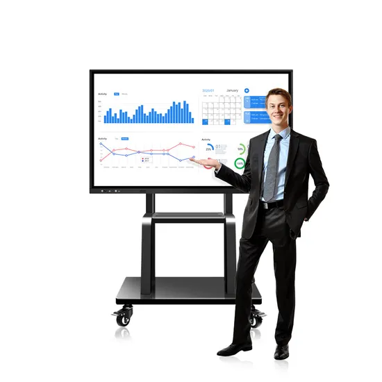 75 Inch Interactive Flat Panel Interactive Panel with Document Camera Smart Interactive Panel for Kids Classroom