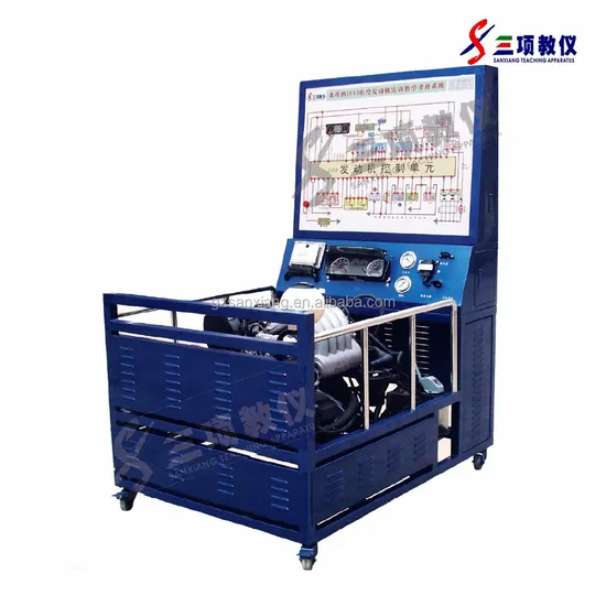 Automobile Teaching Equipment Santana 3000 Electronically Controlled Engine Test Bench for Student