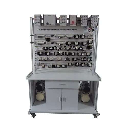 Double Sides Electro Pneumatic Trainer Teaching Equipment Educational Training Equipment